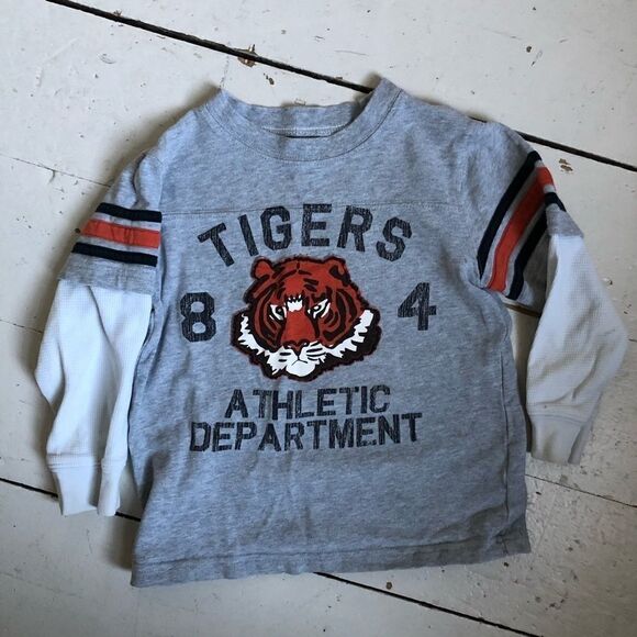 Pick 4/$18, Carters Tigers long sleeve t-shirt. 🐅 - Picture 1 of 4